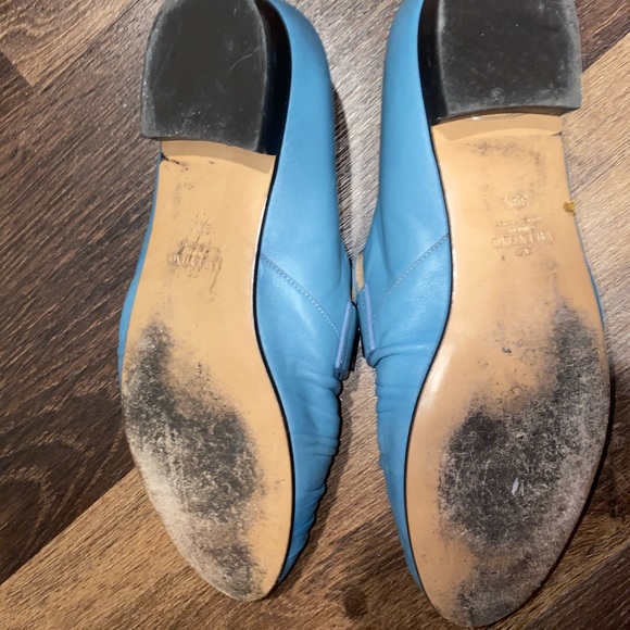 Valentino garavani skyblue babyblue blue stud studded loafers flats - Picture 3 of 6